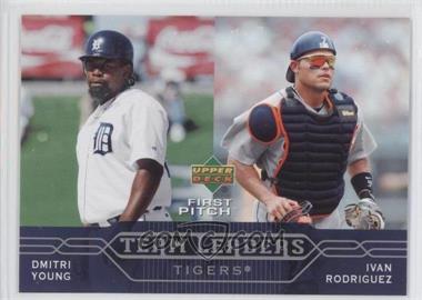 2005 Upper Deck First Pitch - [Base] #271 - Team Leaders - Dmitri Young, Ivan Rodriguez