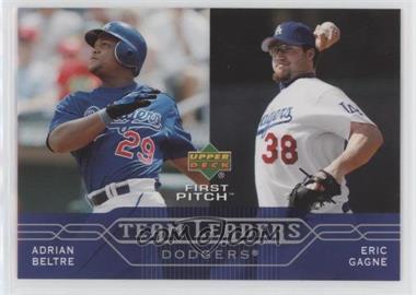 2005 Upper Deck First Pitch - [Base] #275 - Team Leaders - Adrian Beltre, Eric Gagne