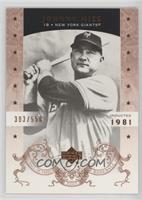 Johnny Mize #/550