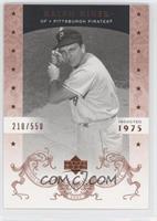 Ralph Kiner #/550