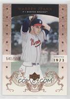 Warren Spahn #/550