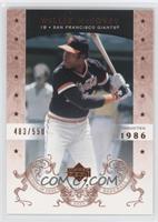 Willie McCovey #/550