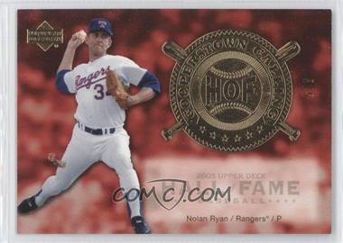 2005 Upper Deck Hall of Fame - Cooperstown Calling - Gold #CO-NR2 - Nolan Ryan /5