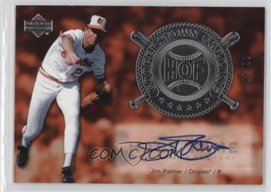 2005 Upper Deck Hall of Fame - Cooperstown Calling - Silver Autographs #CO-JP1 - Jim Palmer /10