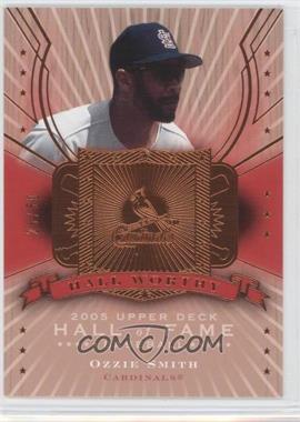 2005 Upper Deck Hall of Fame - Hall Worthy #HW-OS2 - Ozzie Smith /50