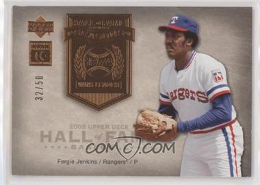 2005 Upper Deck Hall of Fame - Seasons #HFS-FJ2 - Fergie Jenkins /50