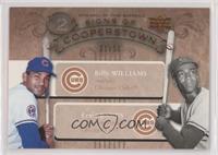 Billy Williams, Ernie Banks #/50