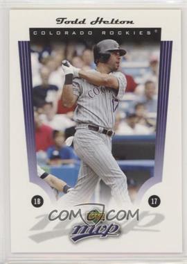 2005 Upper Deck MVP - [Base] #84 - Todd Helton