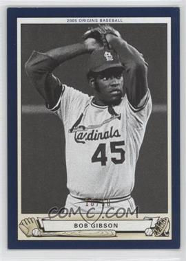 2005 Upper Deck Origins - [Base] - Blue #150 - Bob Gibson /50