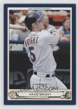 2005 Upper Deck Origins - [Base] - Blue #159 - David Wright /50