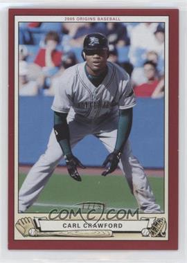 2005 Upper Deck Origins - [Base] - Red #13 - Carl Crawford /99