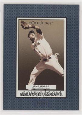 2005 Upper Deck Origins - Old Judge - Blue #255 - Mike Morse /50