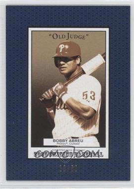 2005 Upper Deck Origins - Old Judge - Blue #31 - Bobby Abreu /50