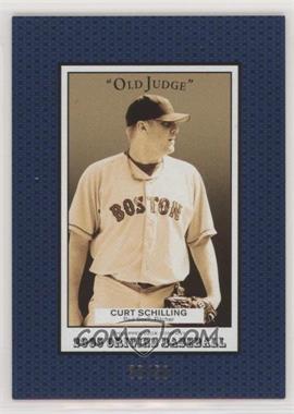 2005 Upper Deck Origins - Old Judge - Blue #53 - Curt Schilling /50