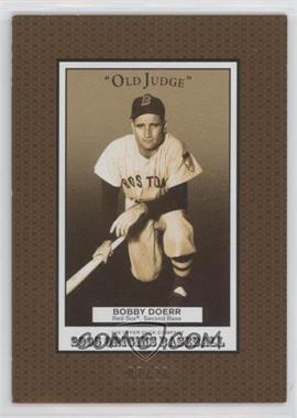 2005 Upper Deck Origins - Old Judge - Gold #140 - Bobby Doerr /20