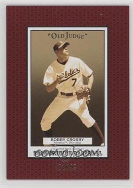 2005 Upper Deck Origins - Old Judge - Red #175 - Bobby Crosby /99