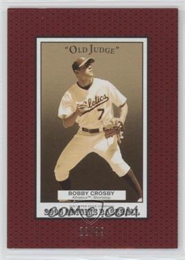 2005 Upper Deck Origins - Old Judge - Red #175 - Bobby Crosby /99