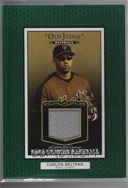 2005 Upper Deck Origins - Old Judge Materials #OJ-CB - Carlos Beltran [Noted]