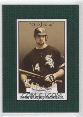 2005 Upper Deck Origins - Old Judge #32 - Paul Konerko