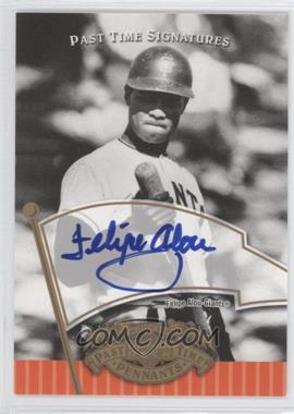 2005 Upper Deck Past Time Pennants - Past Time Signatures - Gold #FA - Felipe Alou