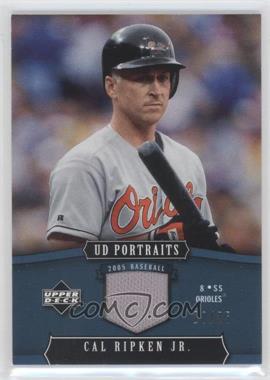 2005 Upper Deck Portraits - [Base] - Blue Jersey #10 - Cal Ripken Jr. /25