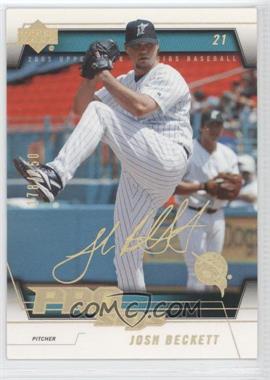 2005 Upper Deck Pro Sigs - [Base] - Gold #33 - Josh Beckett /350