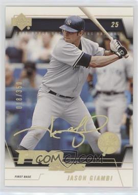 2005 Upper Deck Pro Sigs - [Base] - Gold #60 - Jason Giambi /350