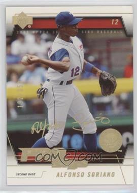 2005 Upper Deck Pro Sigs - [Base] - Gold #85 - Alfonso Soriano /350