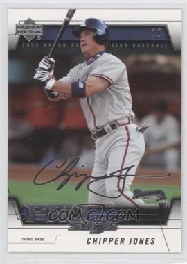 2005 Upper Deck Pro Sigs - [Base] - Silver #9 - Chipper Jones