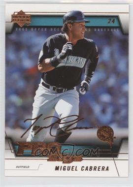 2005 Upper Deck Pro Sigs - [Base] #34 - Miguel Cabrera