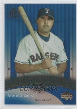 2005 Upper Deck Reflections - [Base] - Blue #147 - Future Reflections - Gerald Laird /75