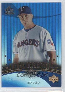 2005 Upper Deck Reflections - [Base] - Blue #258 - Future Reflections - Nick Masset /75