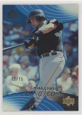 2005 Upper Deck Reflections - [Base] - Blue #29 - Mike Lowell /75
