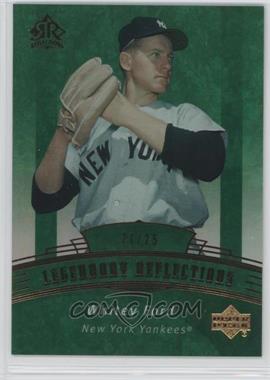 2005 Upper Deck Reflections - [Base] - Emerald #167 - Legendary Reflections - Whitey Ford /25