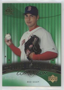 2005 Upper Deck Reflections - [Base] - Emerald #204 - Future Reflections - Anibal Sanchez /25