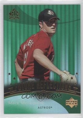 2005 Upper Deck Reflections - [Base] - Emerald #259 - Future Reflections - Mark McLemore /25