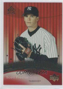 2005 Upper Deck Reflections - [Base] - Red #137 - Future Reflections - Scott Proctor /99