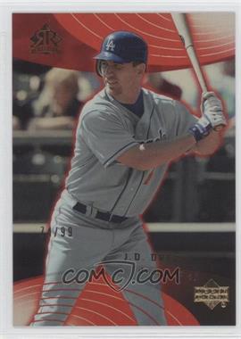 2005 Upper Deck Reflections - [Base] - Red #59 - J.D. Drew /99