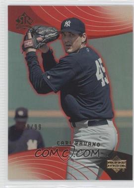 2005 Upper Deck Reflections - [Base] - Red #63 - Carl Pavano /99