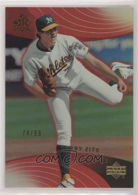 2005 Upper Deck Reflections - [Base] - Red #97 - Barry Zito /99 [EX to NM]