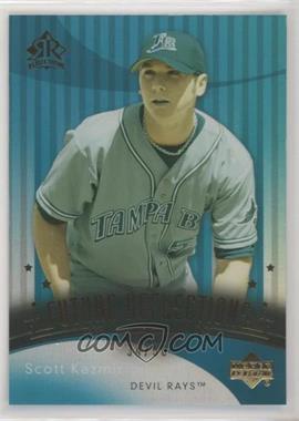 2005 Upper Deck Reflections - [Base] - Turquoise #125 - Future Reflections - Scott Kazmir /50