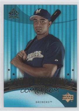 2005 Upper Deck Reflections - [Base] - Turquoise #257 - Future Reflections - Nelson Cruz /50