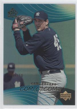 2005 Upper Deck Reflections - [Base] - Turquoise #63 - Carl Pavano /50