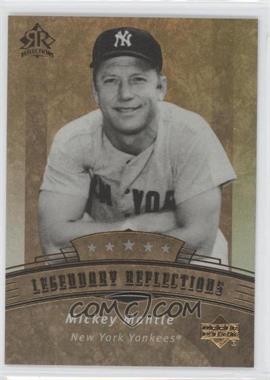 2005 Upper Deck Reflections - [Base] #187 - Legendary Reflections - Mickey Mantle