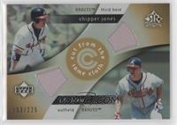 J.D. Drew, Chipper Jones #/225