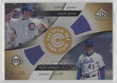 2005 Upper Deck Reflections - Cut from the Same Cloth #CC-PS - Mark Prior, Tom Seaver /225