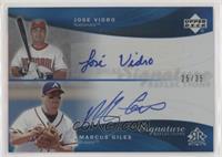 Jose Vidro, Marcus Giles #/35