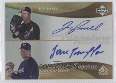 2005 Upper Deck Reflections - Dual Signature Reflections #ISJC - Ian Snell, Jose Capellan