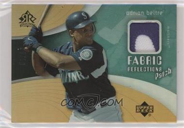 2005 Upper Deck Reflections - Fabric Reflections - Patch #FRP-AB - Adrian Beltre /99 [EX to NM]