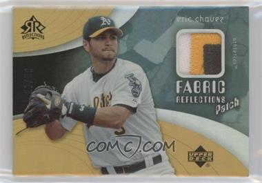 2005 Upper Deck Reflections - Fabric Reflections - Patch #FRP-EC - Eric Chavez /99